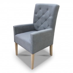 Fotelik pikowany prosty