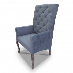 Fotelik pikowany skośny