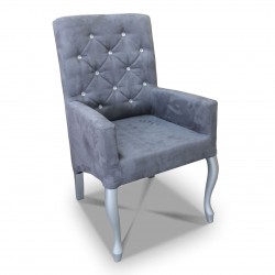 Fotelik pikowany skośny