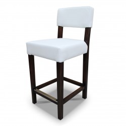 Hoker prosty z dzielonym oparciem