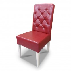 Krzesło pikowane proste