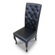 Krzesło pikowane skośne