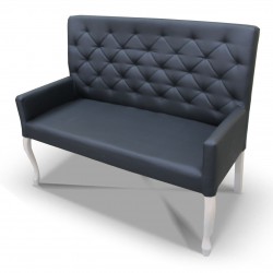 Ławka pikowana wąska