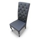 Krzesło pikowane skośne