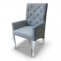 Fotelik pikowany skośny