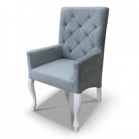 Fotelik pikowany skośny