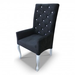 Fotelik pikowany skośny