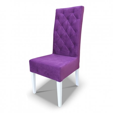 Krzesło pikowane proste