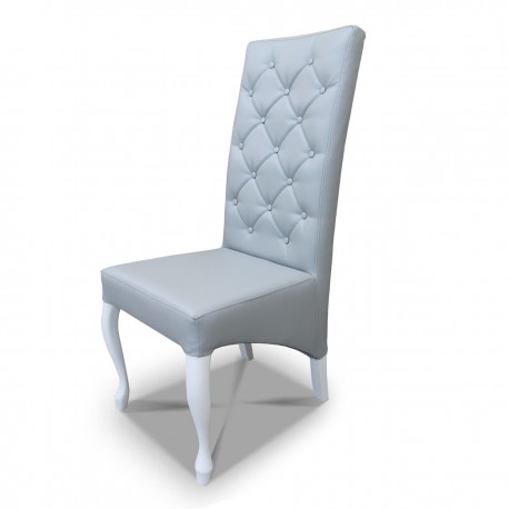 Krzesło pikowane skośne