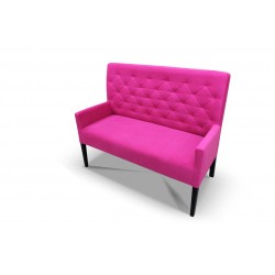 Ławka pikowana prosta