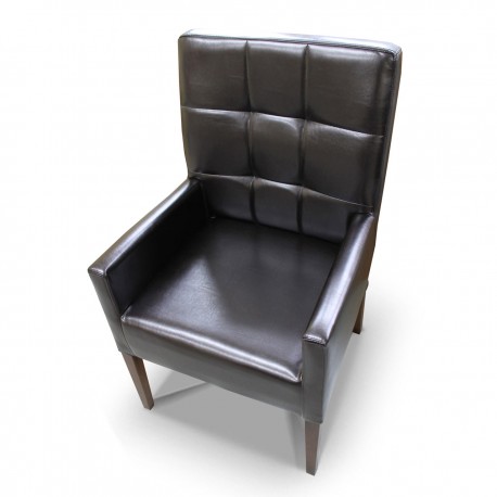 Fotelik pikowany prosty