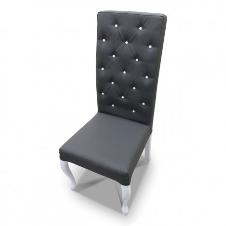 Krzesło pikowane wąskie