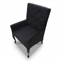 Fotelik pikowany skośny