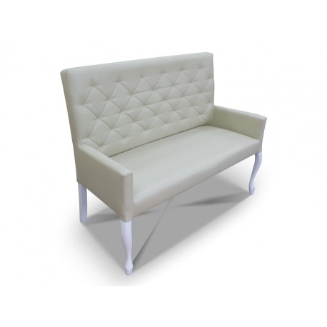 Ławka pikowana wąska