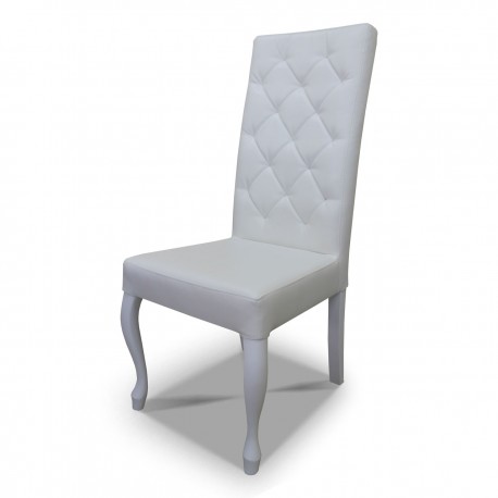 Krzesło pikowane wąskie