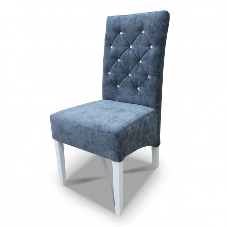 Krzesło pikowane skośne