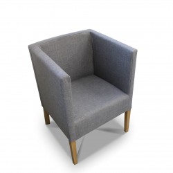 Fotelik prosty kubełkowy