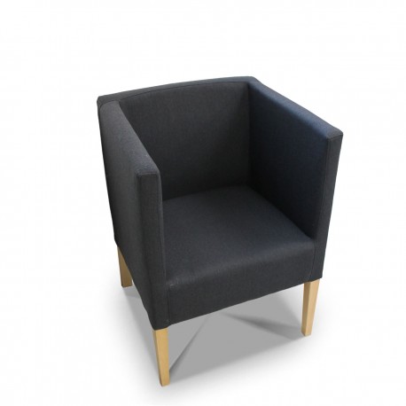 Fotelik prosty kubełkowy