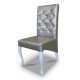 Krzesło pikowane skośne