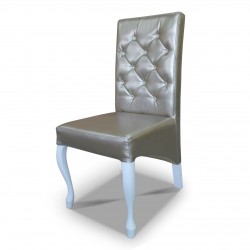 Krzesło pikowane skośne