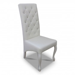 Krzesło pikowane skośne