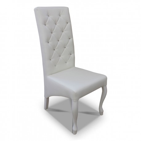 Krzesło pikowane skośne