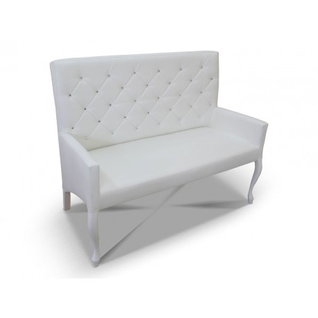 Ławka pikowana skośna