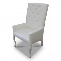 Fotelik pikowany skośny