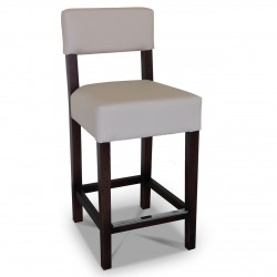 Hoker prosty z dzielonym oparciem