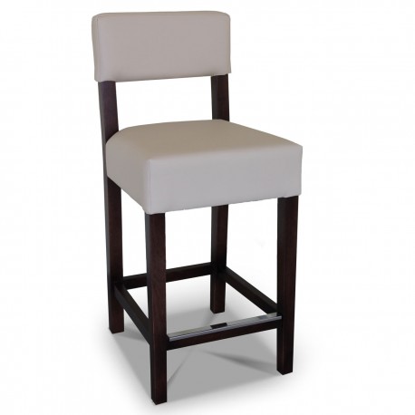 Hoker prosty z dzielonym oparciem