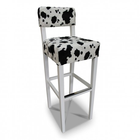 Hoker prosty z dzielonym oparciem