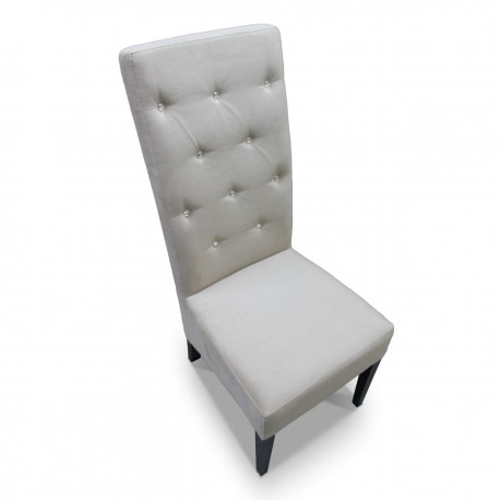 Krzesło pikowane proste
