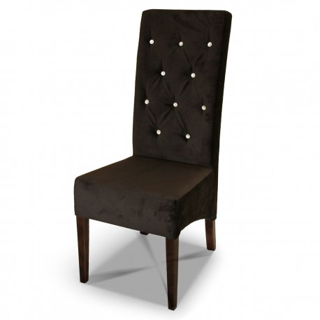 Krzesło pikowane skośne