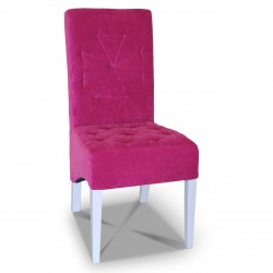 Krzesło pikowane skośne