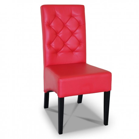 Krzesło pikowane skośne