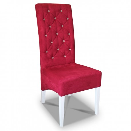 Krzesło pikowane skośne