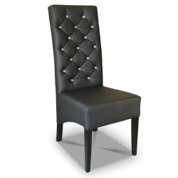 Krzesło pikowane skośne