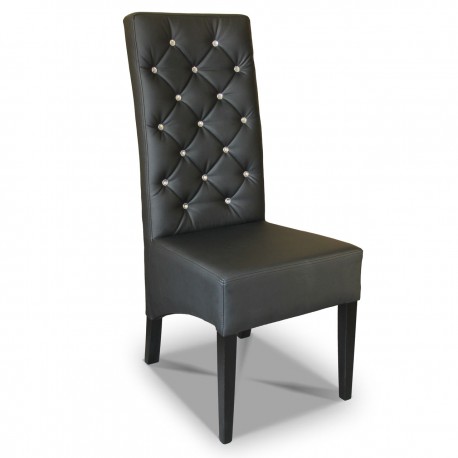 Krzesło pikowane skośne