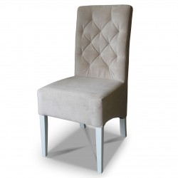 Krzesło pikowane skośne