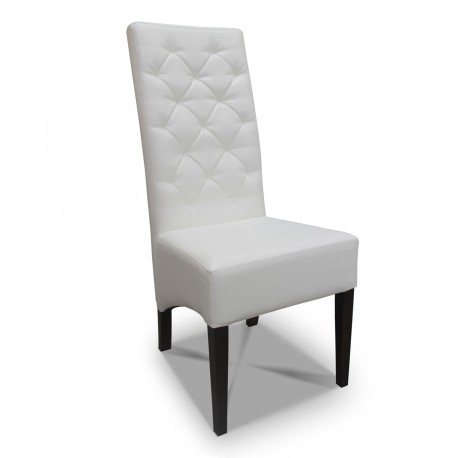 Krzesło pikowane skośne