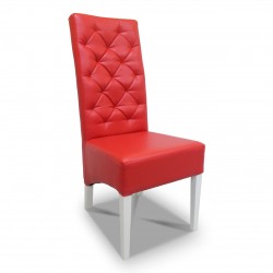 Krzesło pikowane skośne