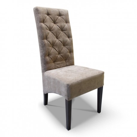 Krzesło pikowane skośne