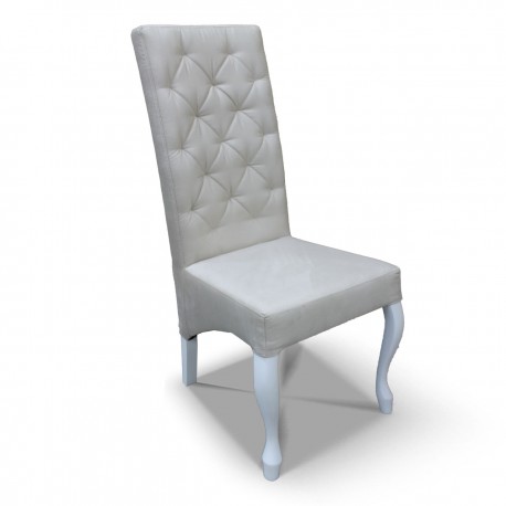 Krzesło pikowane skośne