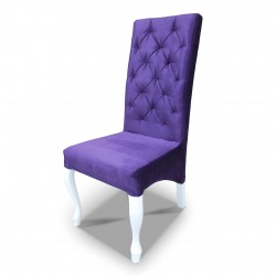 Krzesło pikowane skośne