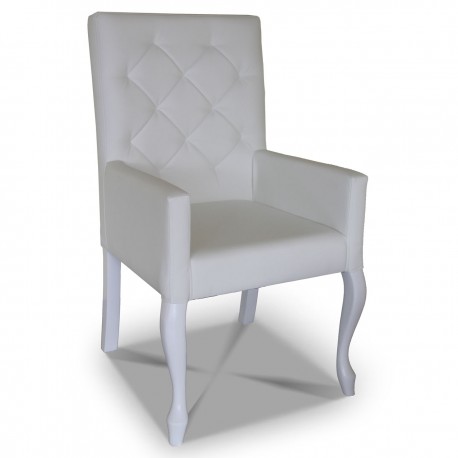 Fotelik pikowany wąski