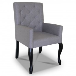 Fotelik pikowany wąski