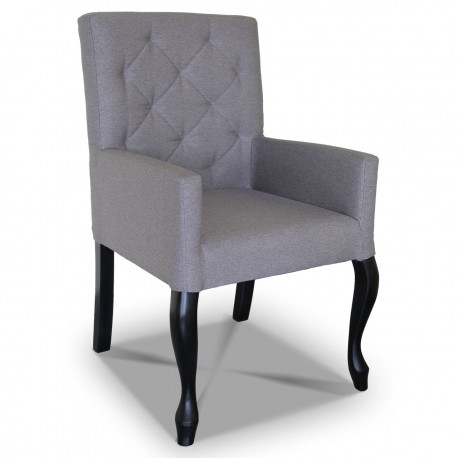 Fotelik pikowany wąski