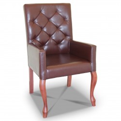 Fotelik pikowany wąski