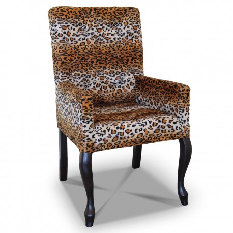 Fotelik pikowany wąski