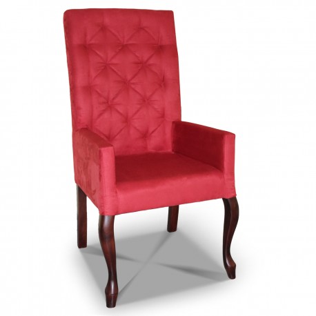 Fotelik pikowany wąski